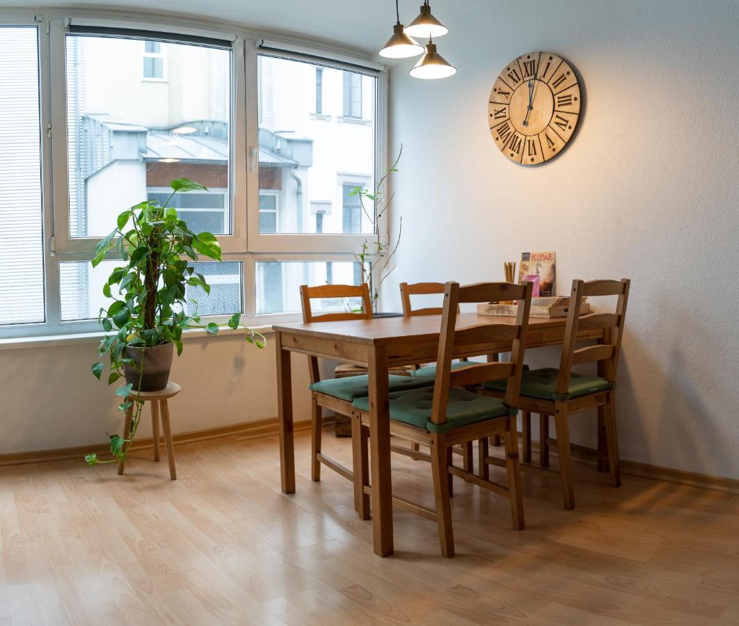 Zentrale - Ferienwohnung Am Thomaskirchhof Leipzig Dış mekan fotoğraf