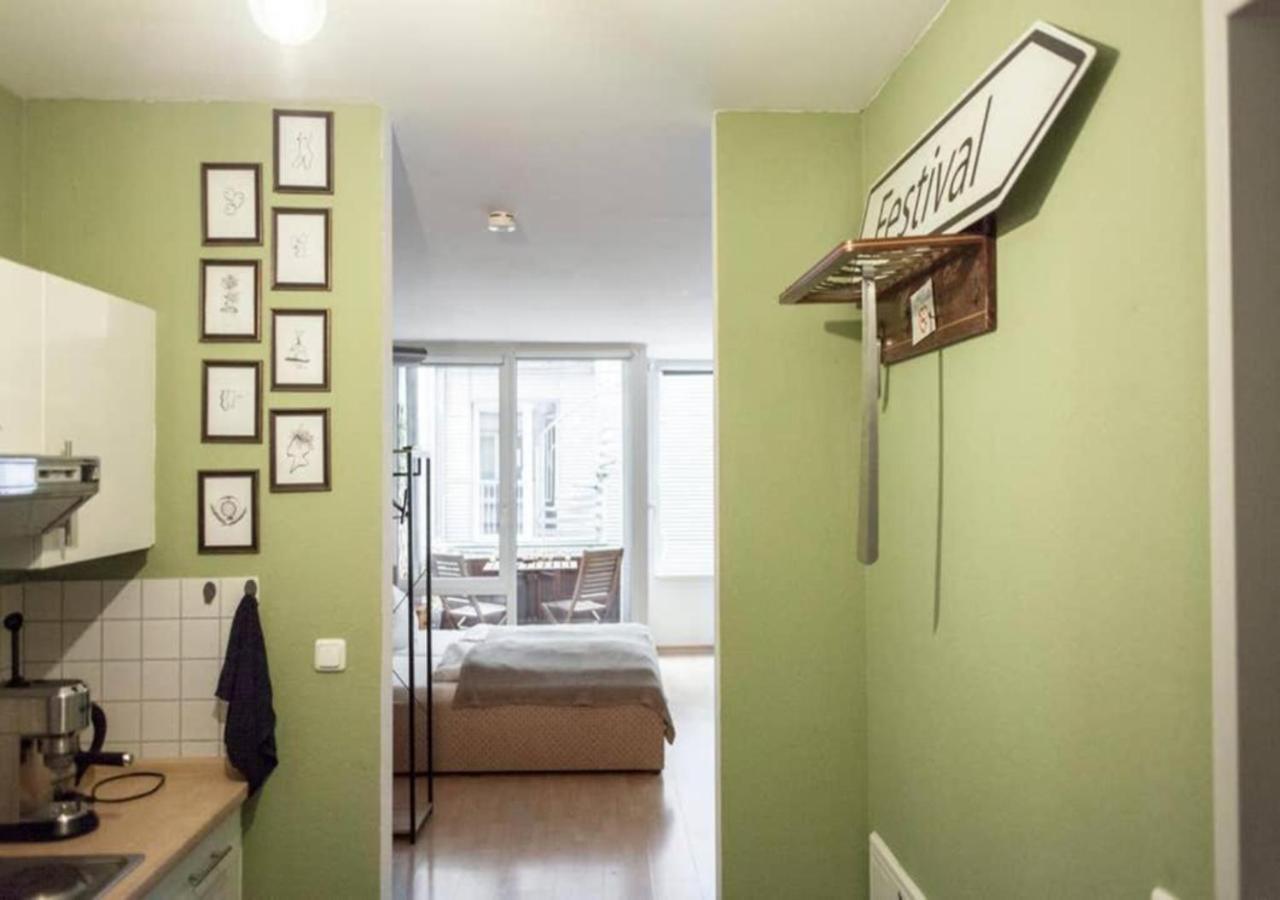 Zentrale - Ferienwohnung Am Thomaskirchhof Leipzig Dış mekan fotoğraf